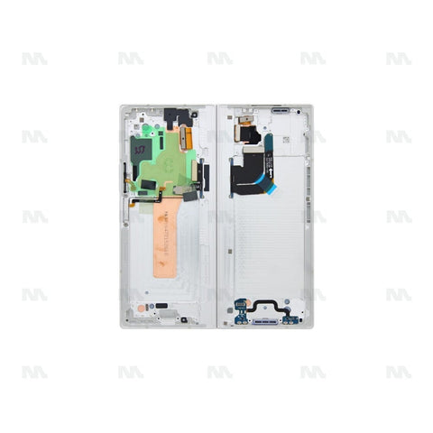 Chassis + Ecran Officiel Service Pack + Vitre pour Samsung Galaxy Z Fold6 F956B - Blanc