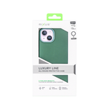 Étui Rixus Classic 02 avec MagSafe pour Apple iPhone 15 Plus vert