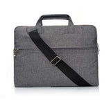 Housse pour ordinateur portable avec bandoulière 11, 12 pouces Gris