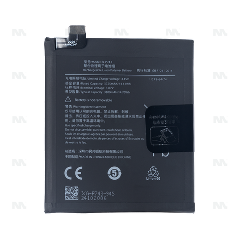 Batterie Oneplus 7T (BLP743) - OEM