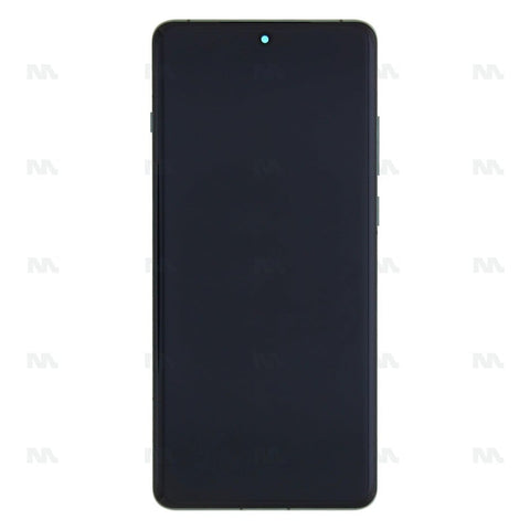 Chassis + Ecran Officiel Service Pack + Vitre pour OnePlus 12 Flowy Emerald (CPH2573, CPH2581)