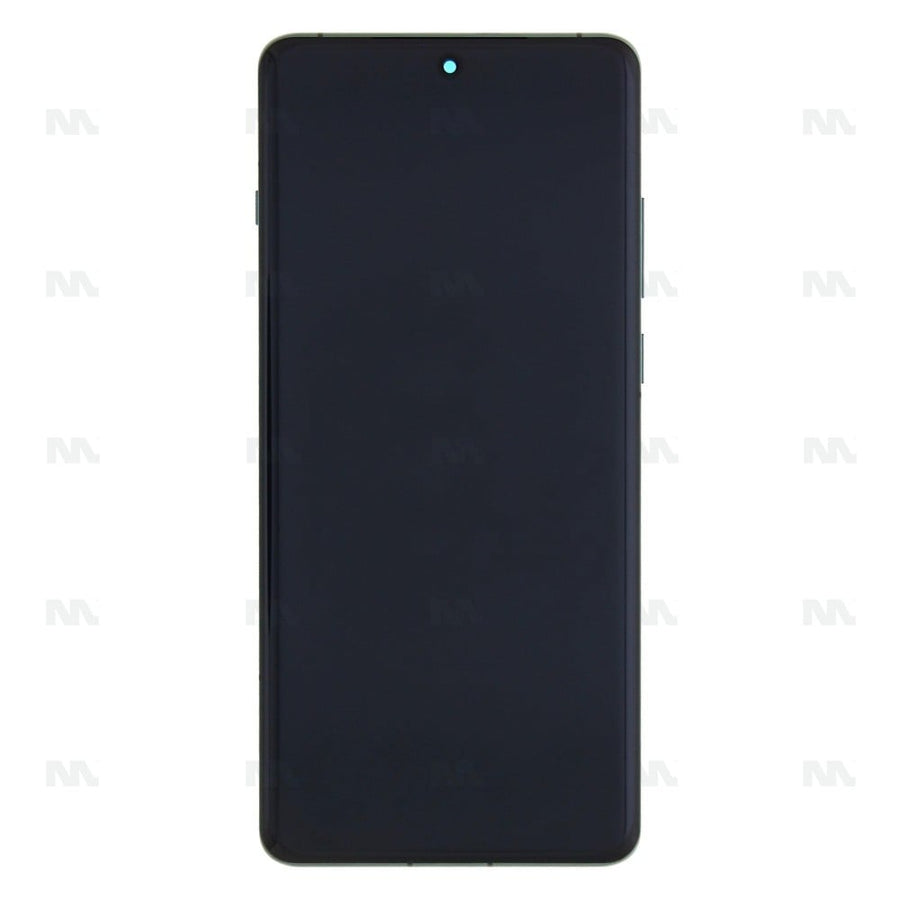 Chassis + Ecran Officiel Service Pack + Vitre pour OnePlus 12 Flowy Emerald (CPH2573, CPH2581)