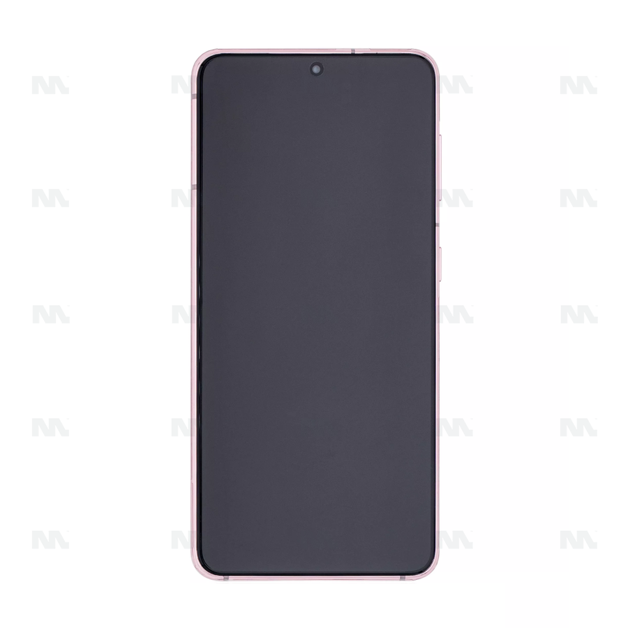 Chassis + Ecran Officiel Service Pack + Vitre pour Samsung Galaxy S21 5G G991B - Phantom Violet