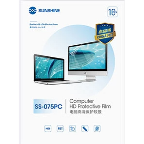 Film protecteur Sunshine SS-075PC HD pour ordinateur portable 16 pouces (10 pièces)