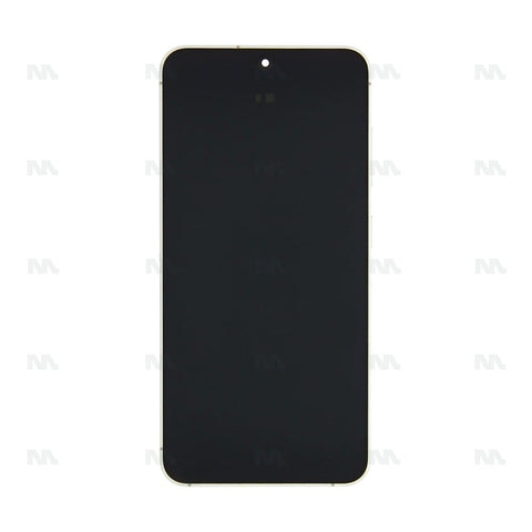 Chassis + Ecran LCD + Vitre pour Samsung Galaxy S24 (SM-S921B) Amber Yellow Pre - Assembled