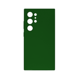 Coque de téléphone souple en TPU noir avec MagSafe pour Samsung Galaxy S24 Ultra vert