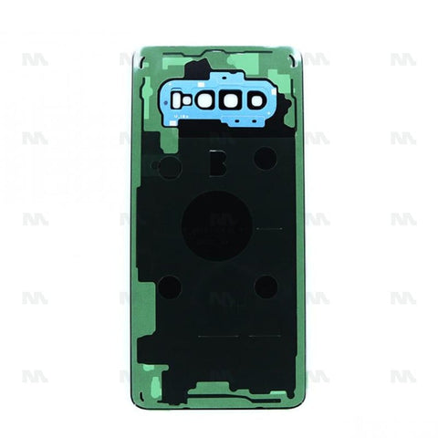Vitre arrière pour Samsung Galaxy S10 Plus G975F avec prisme bleu OEM