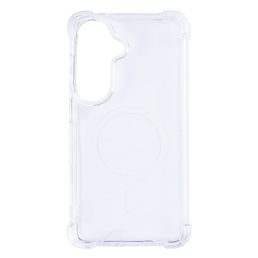 Étui anti-éclatement Rixus avec MagSafe pour Samsung Galaxy S26 transparent