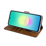 Étui Portefeuille Rixus pour Samsung Galaxy A27 - Marron Clair