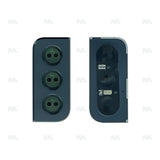 Couvercle d'objectif pour appareil photo Samsung Galaxy S21 5G G991B Anthracite