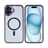 Étui Rixus Classic 04 avec MagSafe pour Apple iPhone 16 Plus violet
