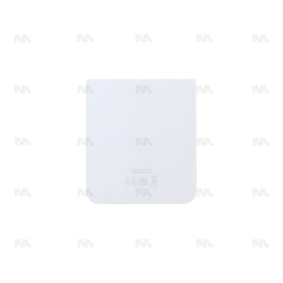 Vitre arrière inférieure blanche Original pour Samsung Galaxy Z Flip4 F721B