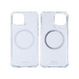 Étui antichoc Rixus Armor-X avec MagSafe pour Apple iPhone 15 Plus transparent