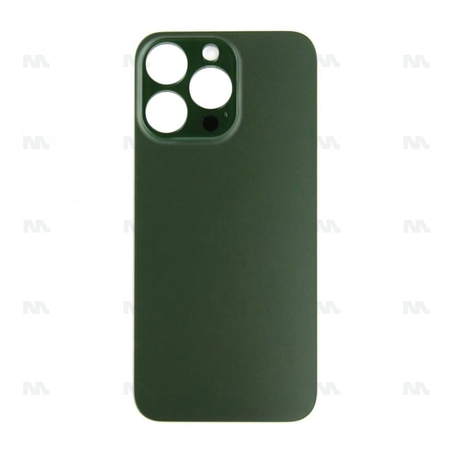 Vitre Arrière pour Apple iPhone 13 Pro, cadre de caméra agrandi, vert, compatible