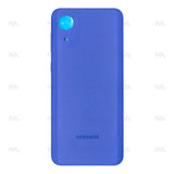 Vitre arrière pour Samsung Galaxy A03 Core A032F avec objectif bleu OEM
