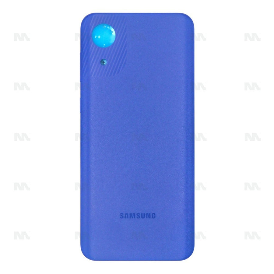 Vitre arrière pour Samsung Galaxy A03 Core A032F avec objectif bleu OEM