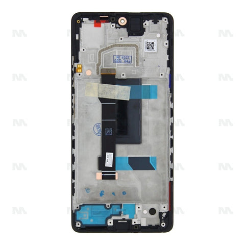 Chassis + Ecran Original OEM complet pour Xiaomi Poco X5 Pro (22101320G / 22101320I) - Noir