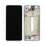 Chassis + Ecran Officiel Service Pack + Vitre pour Samsung Galaxy A33 5G A336B - Awesome Blue