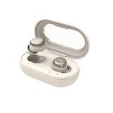Écouteurs de sommeil Rixus RXBH14O avec réduction du bruit, blanc cassé
