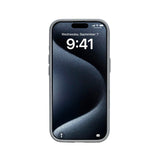Coque Rixus SnapGrip 360 avec Anneau Support pour Apple iPhone 15 Pro Max - Gris
