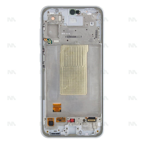 Chassis + Ecran Officiel Service Pack + Vitre pour Samsung Galaxy A36 A366B GH82-36841B - Blanc