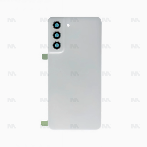Vitre arrière pour Samsung Galaxy S21 FE G990B avec objectif blanc OEM