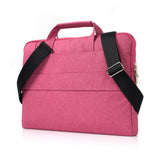 Housse pour ordinateur portable avec bandoulière 13, 14,2 pouces Rose