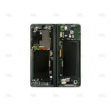 Chassis + Ecran Officiel Service Pack + Vitre pour Samsung Galaxy Z Fold3 F926B - Phantom Green