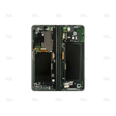 Chassis + Ecran Officiel Service Pack + Vitre pour Samsung Galaxy Z Fold3 F926B - Phantom Green