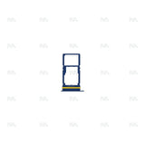 Support de carte SIM bleu OEM pour Samsung Galaxy A17 4G A175F, A17 5G A176B