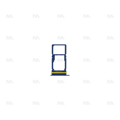Support de carte SIM bleu OEM pour Samsung Galaxy A17 4G A175F, A17 5G A176B