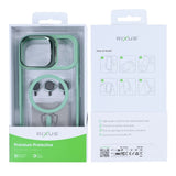 Étui Rixus Classic 03 avec MagSafe pour Apple iPhone 17 Pro Max vert clair