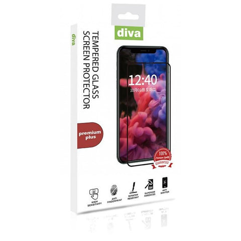 Protecteur d'écran Diva Premium Plus pour Samsung Galaxy A42 - Noir
