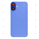 Vitre Arrière avec NFC Grand Trou Compatible pour Apple iPhone 16 Plus - Outremer