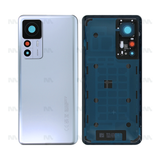 Vitre arrière pour Xiaomi 12T Pro 5G avec objectif argenté OEM