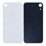 Vitre Arrière avec bloc complet pour Apple iPhone XR, cadre d'appareil photo agrandi Blanc - Compatible