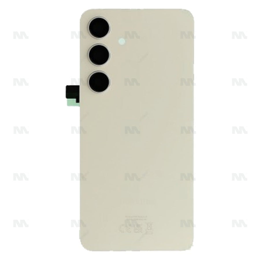 Vitre arrière pour Samsung Galaxy S24 S921B avec lentille jaune ambre Original