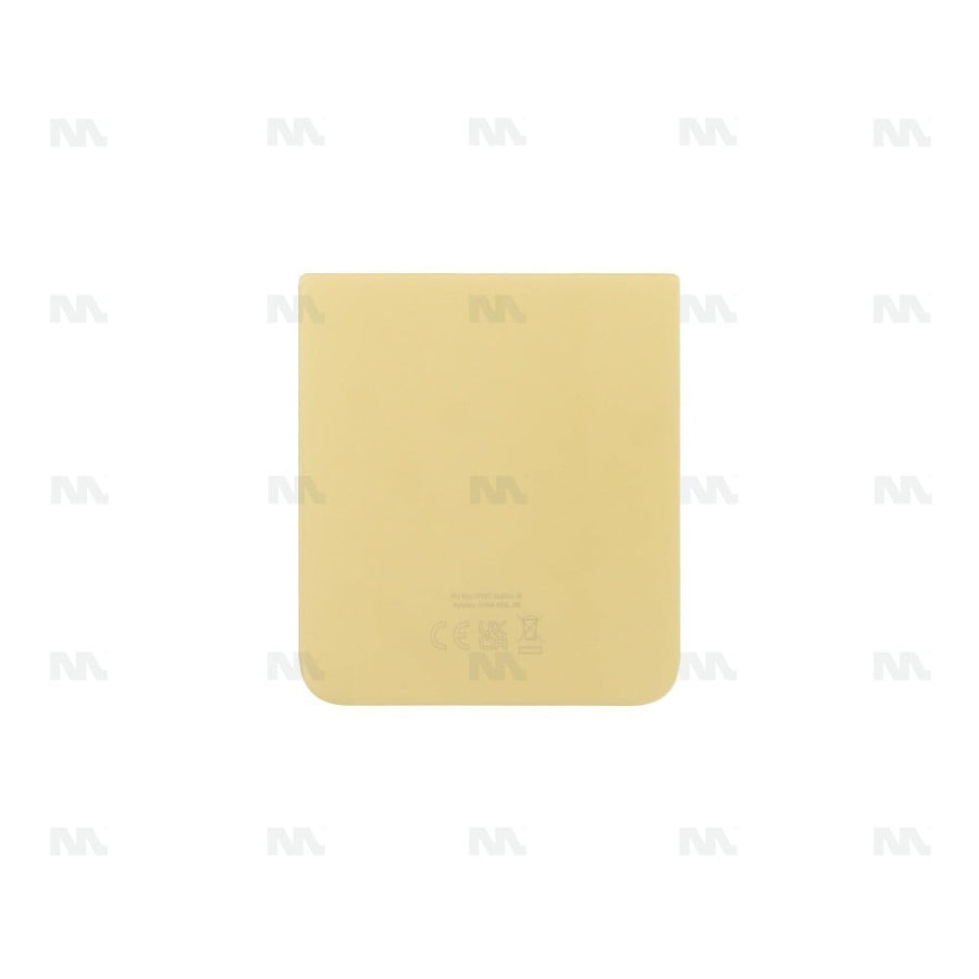 Vitre arrière inférieure jaune Original pour Samsung Galaxy Z Flip4 F721B