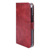 Bibliothèque Rixus pour Samsung Galaxy S26 Ultra Rouge foncé