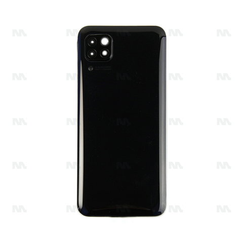 Vitre arrière pour Huawei P40 Lite avec objectif, noir nuit, OEM