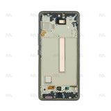 Chassis + Ecran Officiel Service Pack + Vitre pour Samsung Galaxy A53 5G A536B - Noir