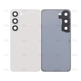 Vitre arrière pour Samsung Galaxy S23 S911B avec lentille crème OEM