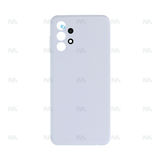 Vitre arrière pour Samsung Galaxy A13 A135F avec objectif blanc OEM