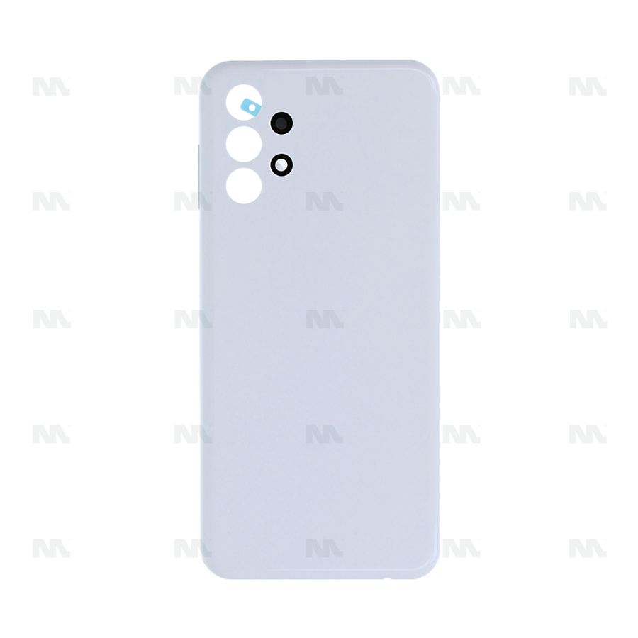 Vitre arrière pour Samsung Galaxy A13 A135F avec objectif blanc OEM