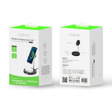 Support de recharge sans fil Rixus RXWC45B 15 W noir