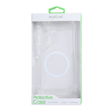 Étui anti-éclatement Rixus avec MagSafe pour Samsung Galaxy S25 FE transparent