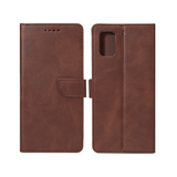 Rixus Bookcase pour Samsung Galaxy S24 Plus, S25 Plus Marron