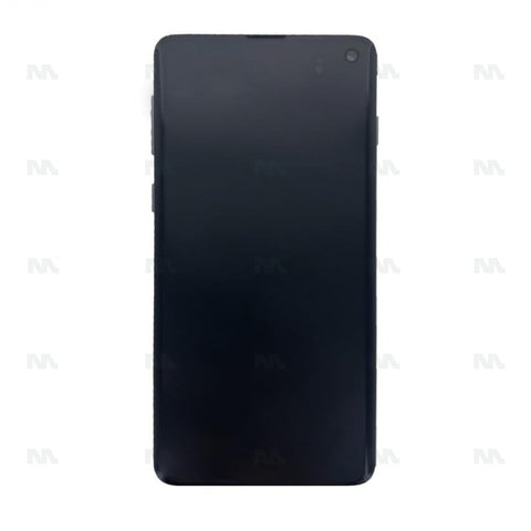 Ecran LCD complet pour Samsung Galaxy S10 SM-G973F (GH82-18850G) - Prism Silver