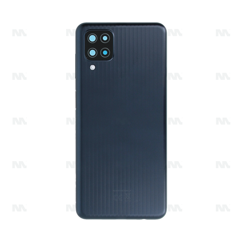 Vitre arrière pour Samsung Galaxy M12 M127F avec objectif noir OEM