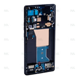 Écran complet sur châssis Original pour Motorola Edge 40 Pro, Moto X40 - Noir Interstellaire